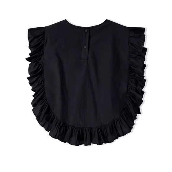 IMAKOKONI RUFFLE SMOCK TOP 〰️ - Picture 9 of 9